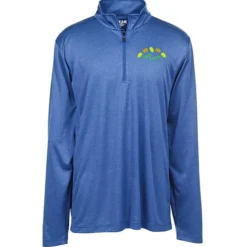 Zone Performance 1/4-Zip Pullover - Men's - Heathers - Full Color