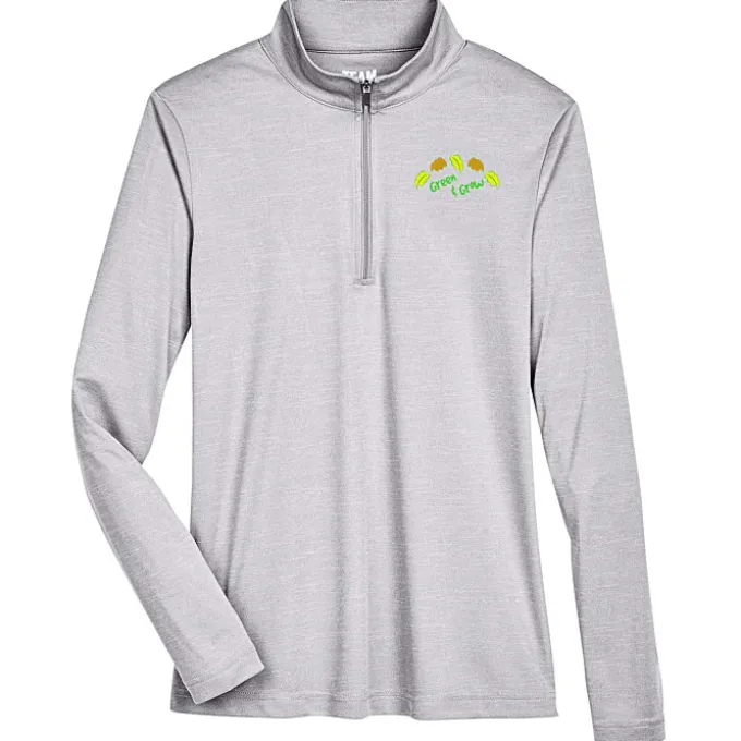 Zone Performance 1/4-Zip Pullover - Ladies' - Heathers - Full Color