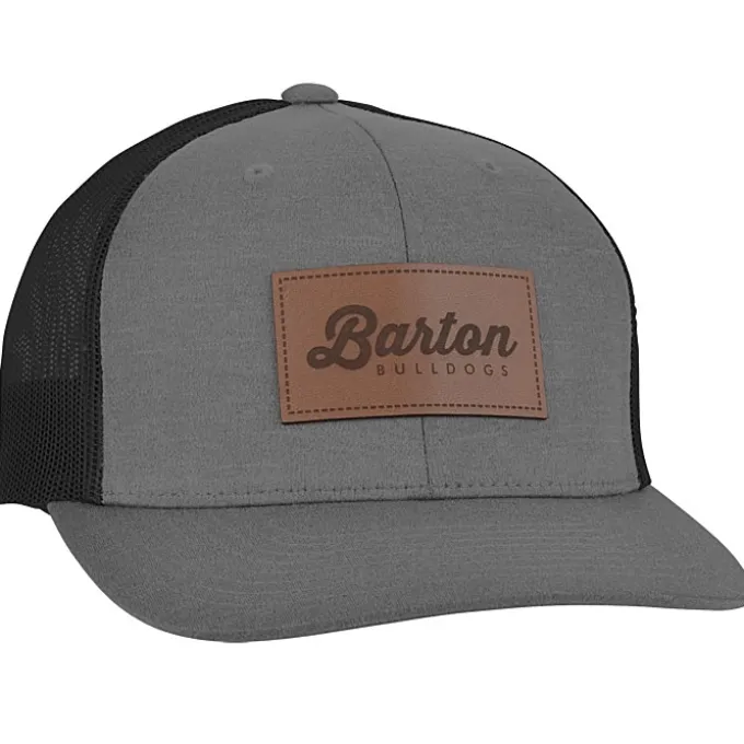 Zone Sonic Heather Trucker Cap - Laser Engraved Patch