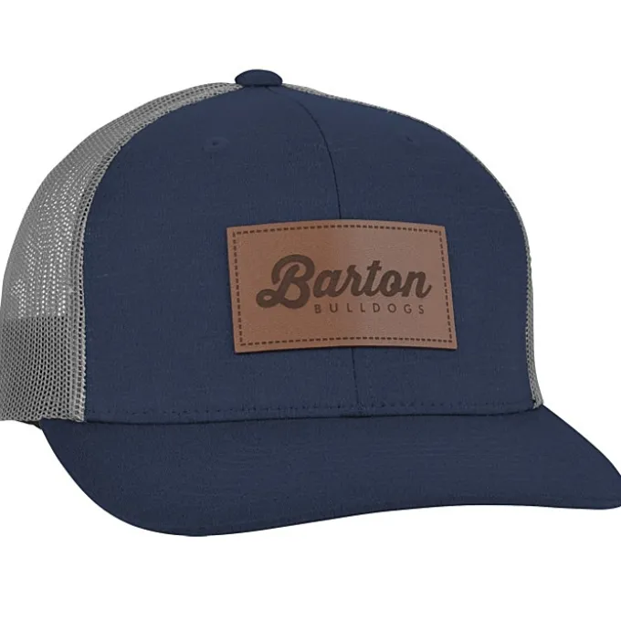 Zone Sonic Heather Trucker Cap - Laser Engraved Patch