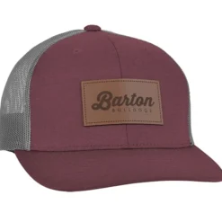 Zone Sonic Heather Trucker Cap - Laser Engraved Patch