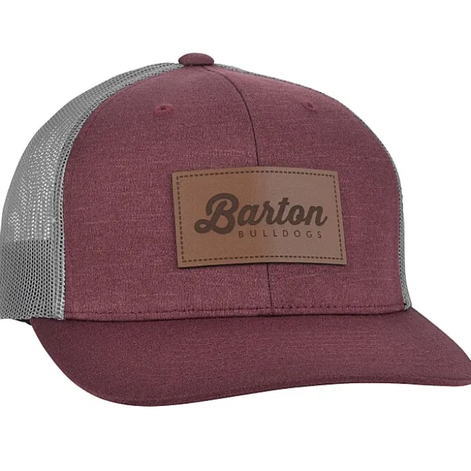 Zone Sonic Heather Trucker Cap - Laser Engraved Patch