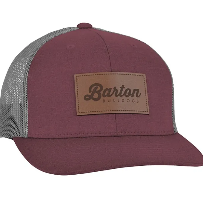 Zone Sonic Heather Trucker Cap - Laser Engraved Patch - 24 hr